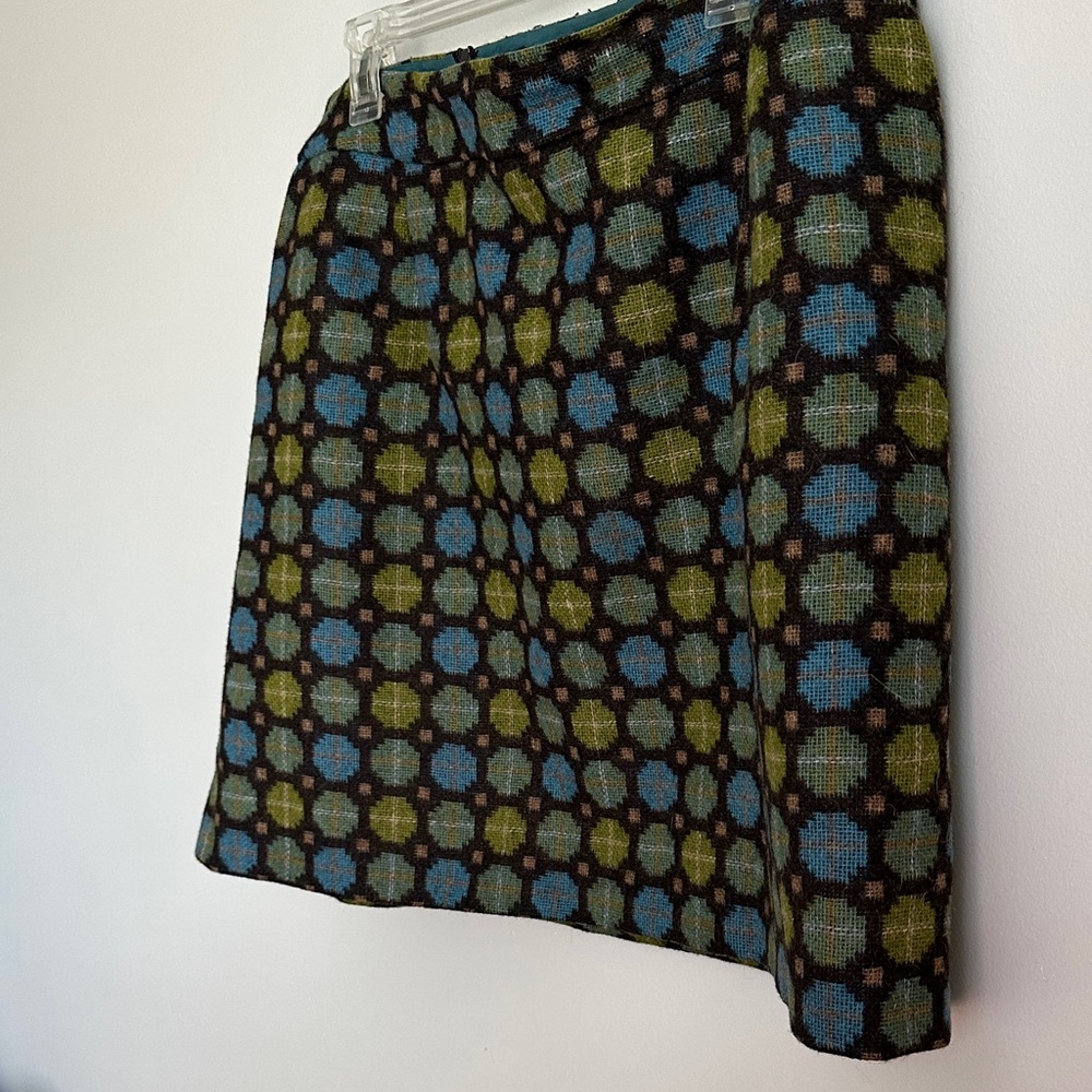 Boden Multicolor Geometric Mini Skirt - Picture 6 of 8